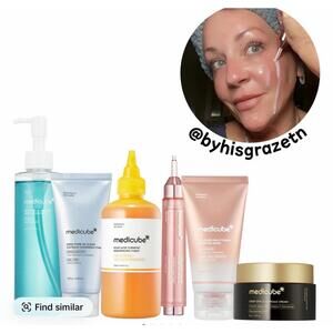 [medicube X Sara Trotter] Glow on the Go Set | Simple
4-Step Routine, Time-Savin